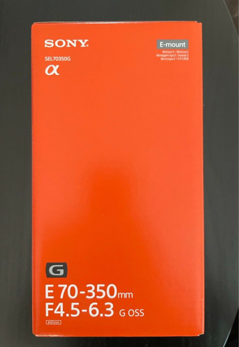 Sony 350mm 5 6 3 - e, g