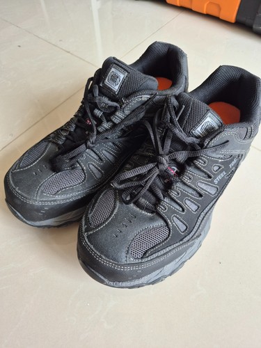 Skechers black work safety - skechers,