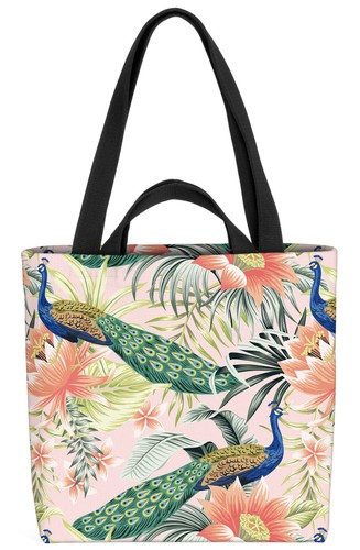 Tropenvogel pfau hibiskus - tropenvogel,