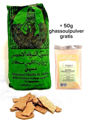 500 ghassoul tonerde - g,