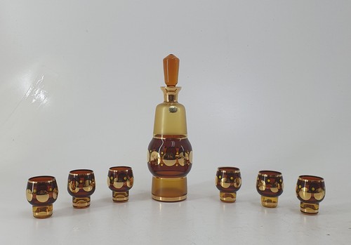 Likörset bohemia glass - likörset,