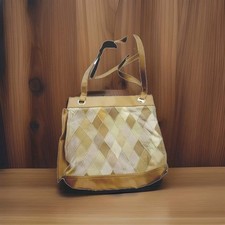 Handtasche 70er Jahre /Anfang 80er Jahre Tasche Rautenmuster Retro Vintage