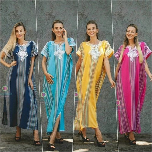 Damen kaftan marokkanisch lang - damen,