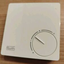 Roth Raumthermostat Basicline H 230 Volt Fußbodenheizung 1135007411