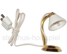 Tischlampe 3,5V aus Messing