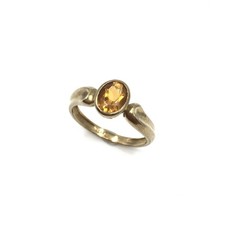 8kt Gelbgold Ring gelber