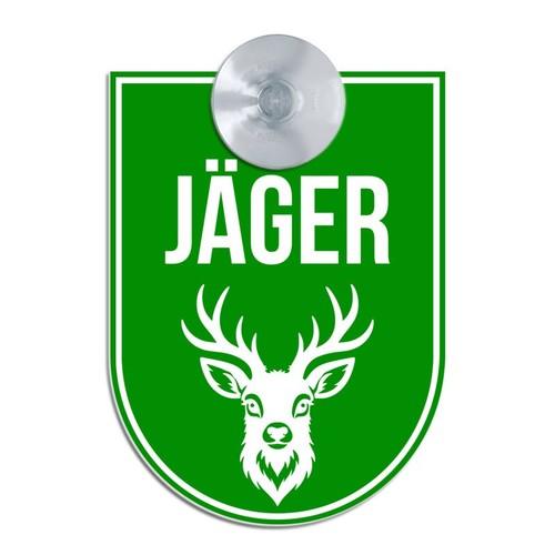 Jäger graviertes schild - jÄger,
