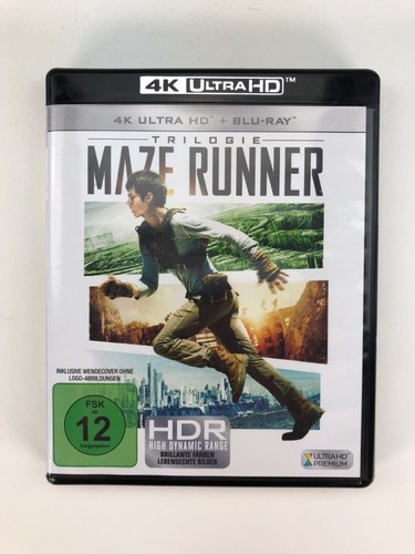 Maze runner trilogie 4k - 1-3,