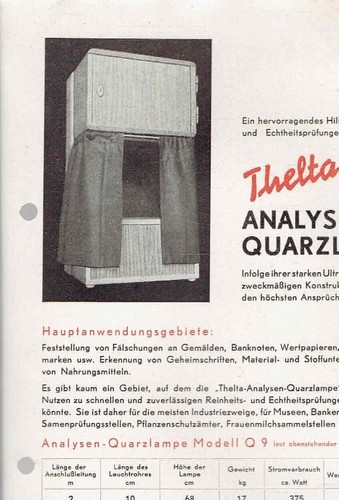 Thelta analysen quarzlampe - thelta, analysen-quarzlampe