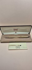 Gross/Ball Pen /Kugelschreiber 1/20 10 KT Rolled Gold mit original Case/Vintage 