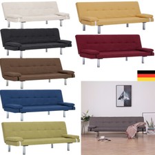 Schlafsofa 2 Sitzer Schlafcouch mit Schlaffunktion Günstig Sofabett Couch Sofa