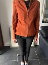Wildlederjacke Gerry Weber rostfarben Gr. 38