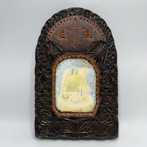 Vintage handgeschnitzte holz - vintage,
