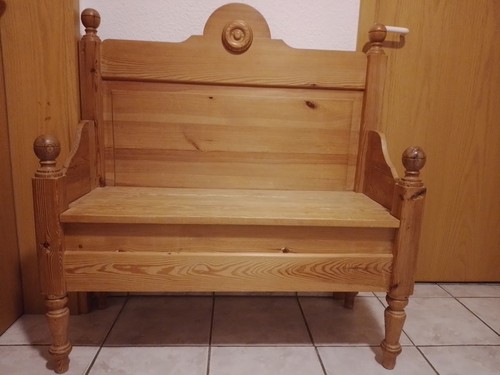 Antike truhenbank aus - antike,