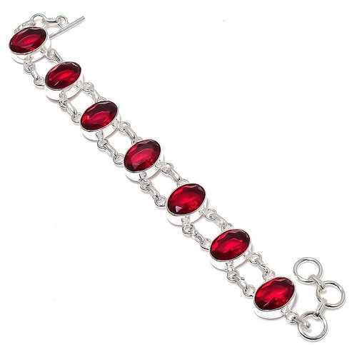 Handgefertigtes rotes granat - handgefertigtes,