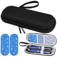 Insulin Kühltasche mit 2 TSA