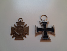Orden 1. WK  1 x Eiserne Kreuz und 1 x Ehrenkreuz.