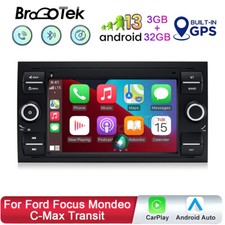 Android Autoradio Carplay GPS BT WiFi für Ford 6000 CD Focus Mondeo S-Max Galaxy