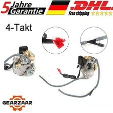 Vergaser 24mm Motor komplett + E-Choke China 4-Takt für Roller GY6 125ccm REX RS