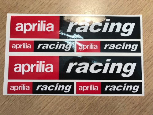 Aprilia racing aufkleber - aprilia,