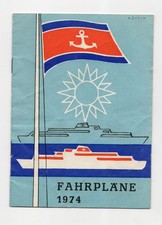 Fahrpläne 1974 Elbe