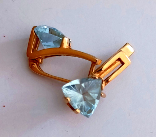Ohrringe rotgold 14k 585 echt - 14k,