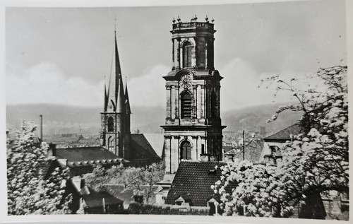 Saarbrücken ludwigskirche - ak,