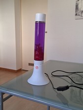 Knallige Lavalampe YVONNE Rot