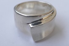 Designer Ring schlicht zeitlos 925 Silber Vintage 90er Ring silver