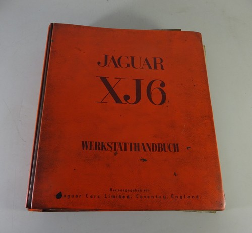 Werkstatthandbuch jaguar 6 - werkstatthandbuch, xj
