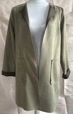 Damen velour mantel made - damen,