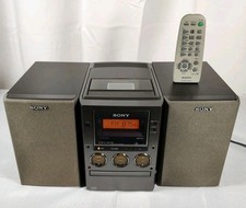 Sony CMT-M70 Kompaktanlage mit CD, Kassette, AM/FM Tuner mit Fernbedienung