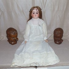 uralte Brustkopf Puppe