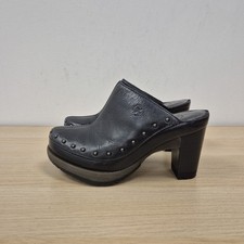 Dr. Martens Una schwarze Leder