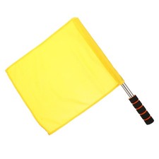  Fußballfahnen Schiedsrichter-handflagge Sportflaggen Handsignalflagge