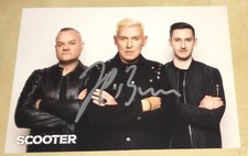 H.P. HP Baxxter Scooter Original signierte Autogrammkarte Autogramm Karte #16