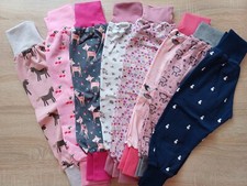 Jersey Hose Baby Pumphose Mitwachshose Schlupfhose Jerseyhose Gr.86 Mädchen 1 J.