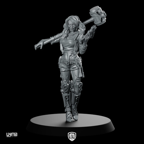 Harpyie queen cyberpunk - queen,