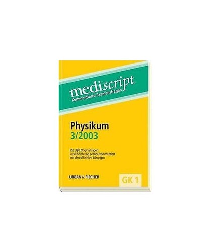 Physikum kommentierte - 3/03:,