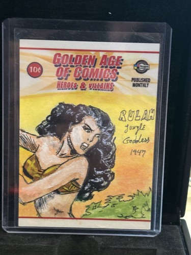 Golden age comics - golden,