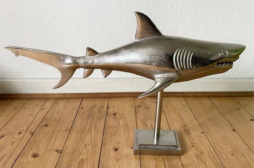 Hai skulptur 68cm - hai, skulptur,