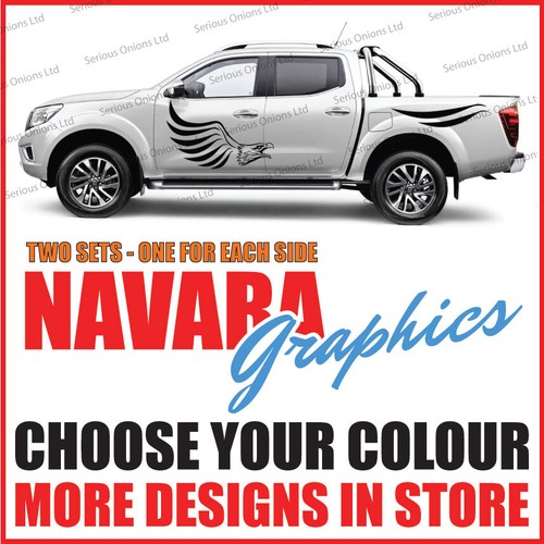 Wandaufkleber nissan navara - nissan,