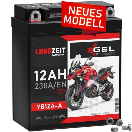 Langzeit gel motorradbatterie - langzeit,