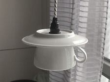 Café au lait, Tee, Hängeleuchte Frankreich 1993 Design, E14 selten Pendelleuchte