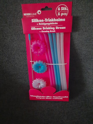 Silikon trinkhalme - ,