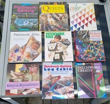 Patchwork Bücher, Handarbeit