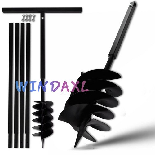 Hand erdbohrer brunnenbohrer - hand,