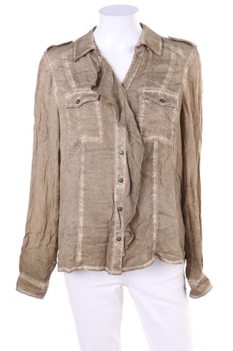 Biba volant bluse - volant-bluse, dyed