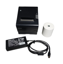 Epson TM-T88VI Bondrucker Thermodrucker Kassendrucker M338A LAN USB Ethernet gut