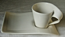 Villeroy & Boch Cappuccino/Espressotasse mit Unterteller New Wave  neuwertig